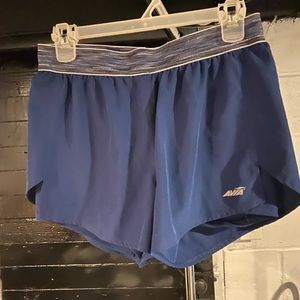 Avis Blue Small Athletic Running Shorts